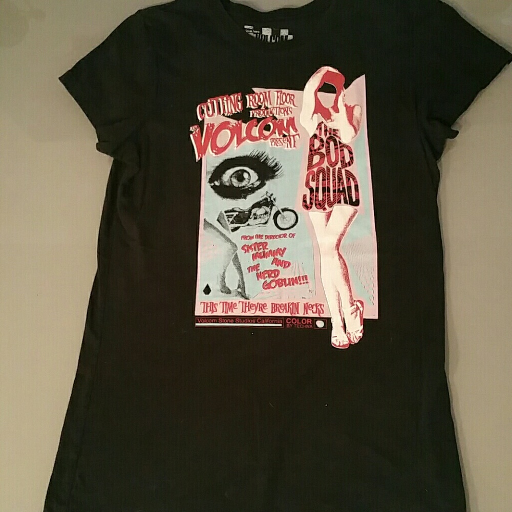 Volcom "The Bod Squad" Black Tshirt